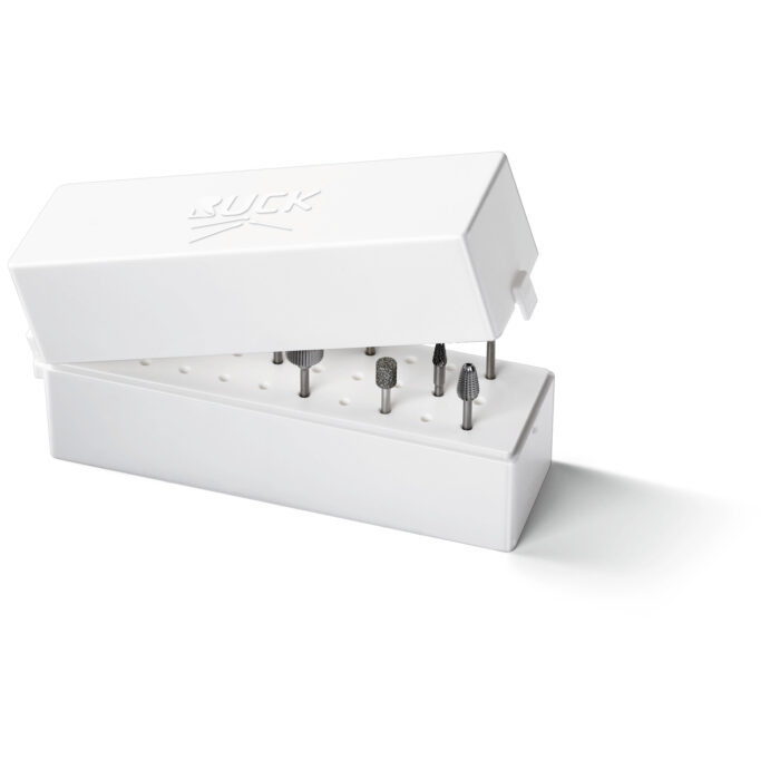 RUCK® Freesiotsikute karp-hoidik 13x6,2x4cm mahutab 30 otsikut