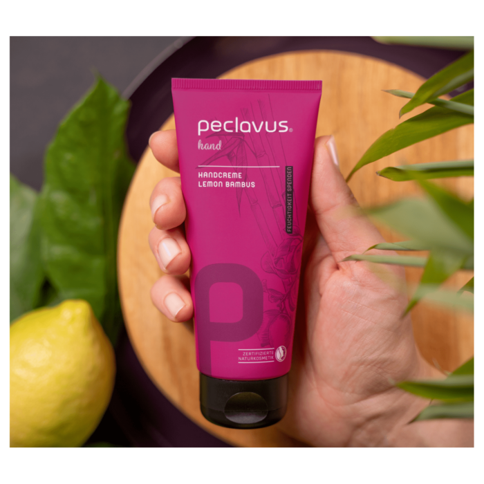 peclavus® hand Kätekreem sidruni ja bambusega (niisutus) - Image 2