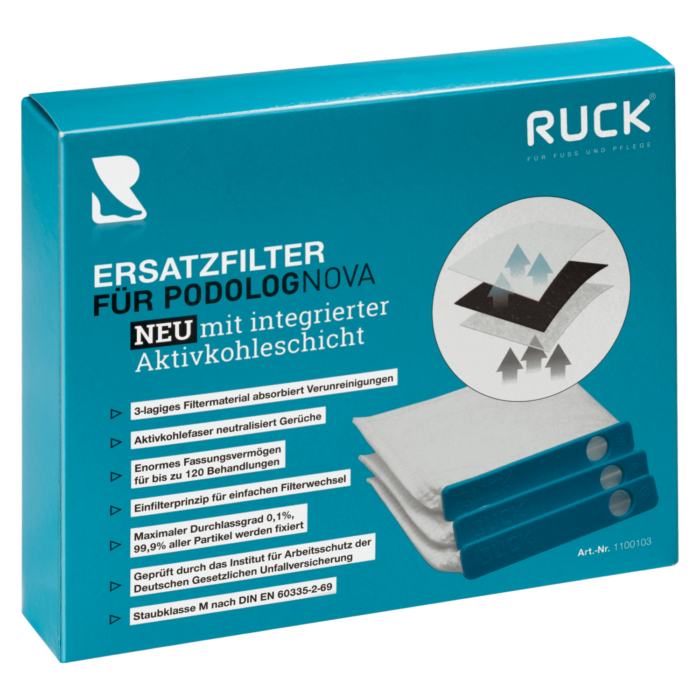PODOLOG® Lisafilter pediküüriaparaadile NOVA 3 tk - Image 3