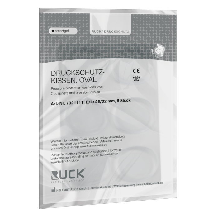 RUCK® SURVEKAITSE smartgel Iseliimuvad geelpadjakesed, ovaalsed - Image 2
