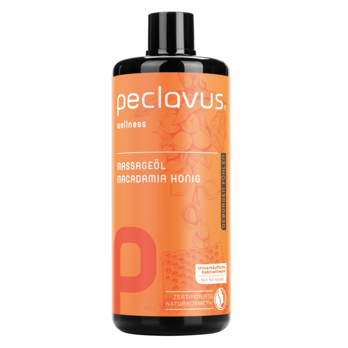 peclavus® wellness Massaažiõli granaatõuna ja sandlipuuga "Tunne end turvaliselt" 500 ml - Image 2