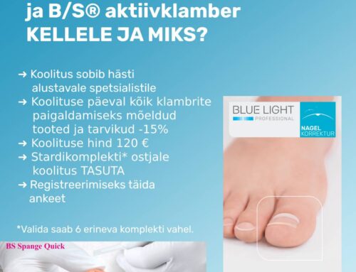 RUCK® BLUE LIGHT passiiv-ja B/S® aktiivklamber – Kellele ja miks?